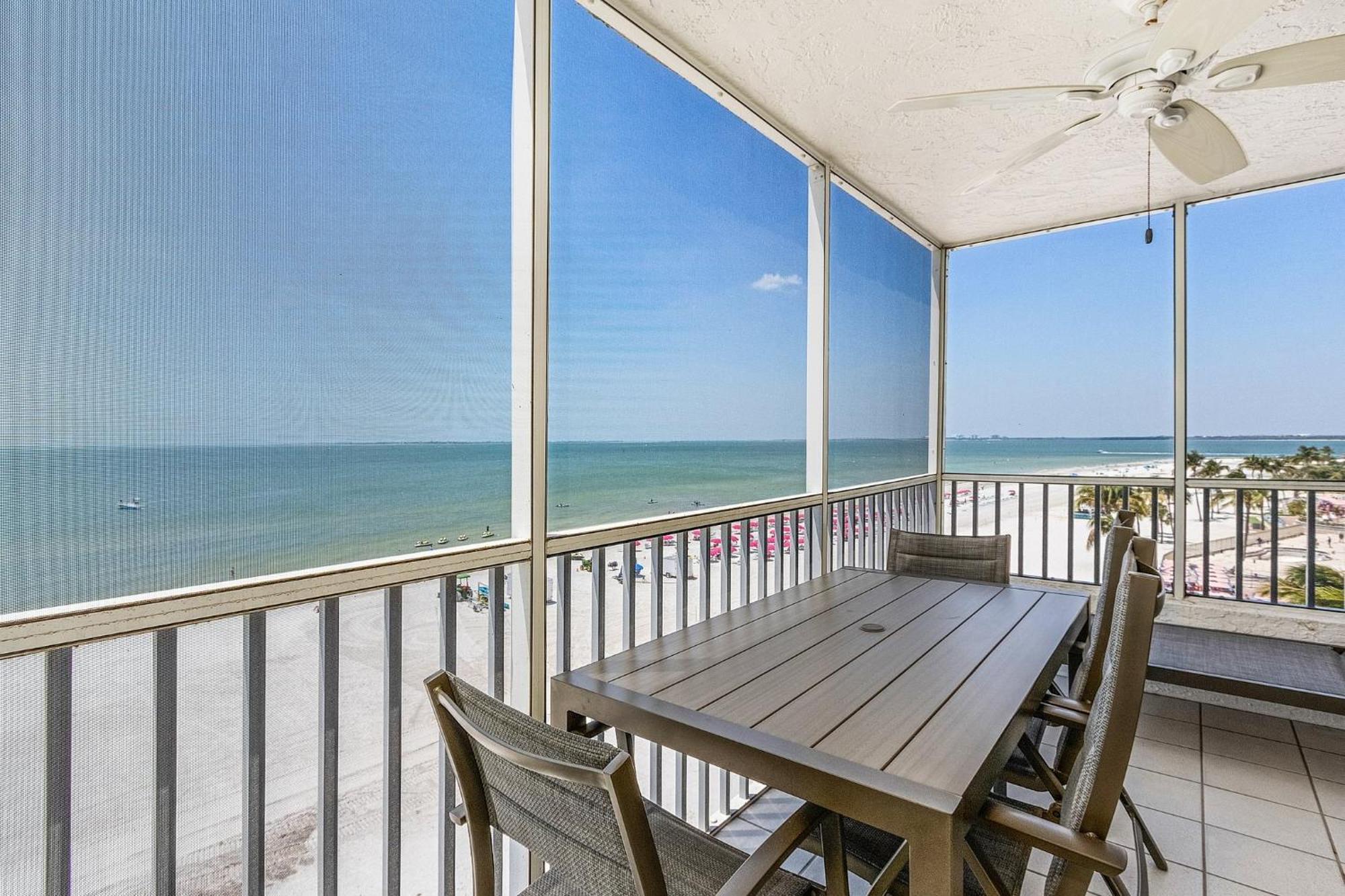 Fantastic Gulf Front Condo On The North End Of The Island - Beach Villas # 504 Condo Fort Myers Beach Esterno foto