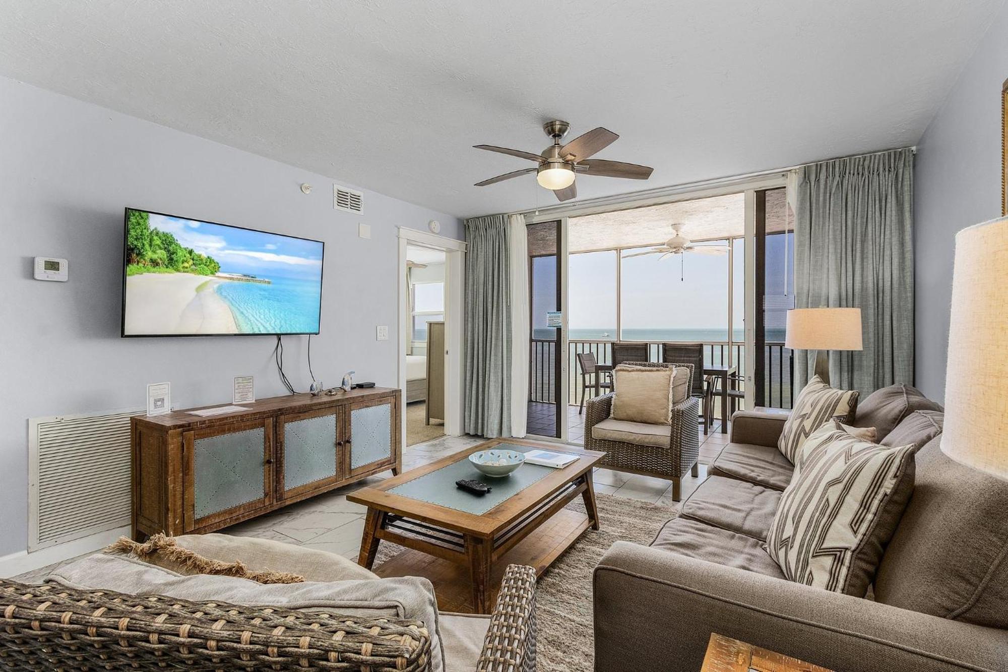 Fantastic Gulf Front Condo On The North End Of The Island - Beach Villas # 504 Condo Fort Myers Beach Esterno foto